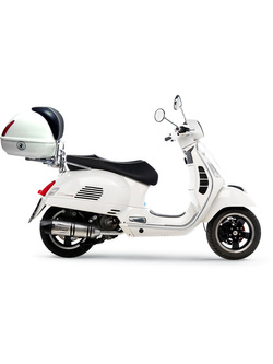 Tłumik motocyklowy LeoVince LV One Evo [Slip-On, Stal nierdzewna + Carbon] do Vespa GTS 125 Super (09-15) / GTS 250 (05-13) / GTS 300 Super (08-15)