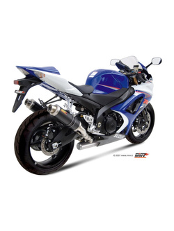 Tłumiki motocyklowe Slip-On (GP) MIVV do Suzuki GSX-R 1000 (07-08) carbon