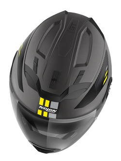 Kask modułowy Nolan N70.2 GT Classic N-Com czarny połysk