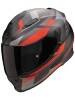 matt black/silver/red