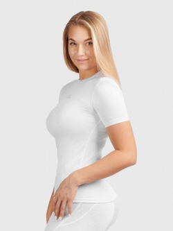 Koszulka termoaktywna damska z krótkim rękawem Redline Venus 2.0 Outlast biała