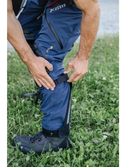 Spodnie motocyklowe tekstylne Klim Kodiak niebiesko-czerwone