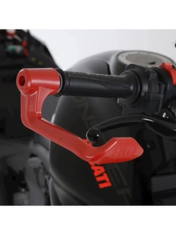 Osłona dźwigni hamulca R&G Racing CF Moto, Ducati, Honda, Kawasaki, MV Agusta, Triumph, Yamaha (wybrane modele) czerwona