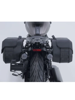 Zestaw: sakwy boczne Legend Gear LH1/ LH1 + stelaż LH1/ LH1 Sw-Motech Indian Scout (wybrane modele) [pojemność: 39 l]