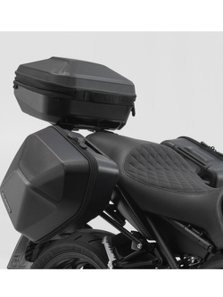 Zestaw: kufer centralny plastikowy + stelaż URBAN ABS SW-MOTECH do wybanych modeli Hondy [pojemność 16-29 L]