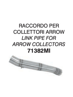 Rura łącząca Arrow do tłumika Thunder - Suzuki GSX-R 600 / 750 i.e [08-10]