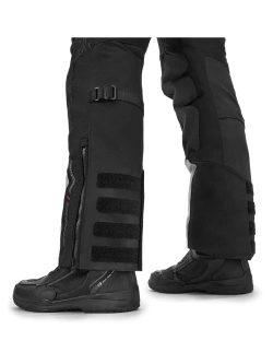 Spodnie motocyklowe damskie tekstylne Shima Tracker czarno-jasnoszare