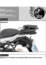 Stelaż pod kufer centralny Hepco&Becker EasyRack BMW S 1000 XR [15-19]