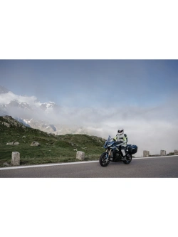 Kurtka motocyklowa tekstylna Klim Latitude szaro-fluo żółta