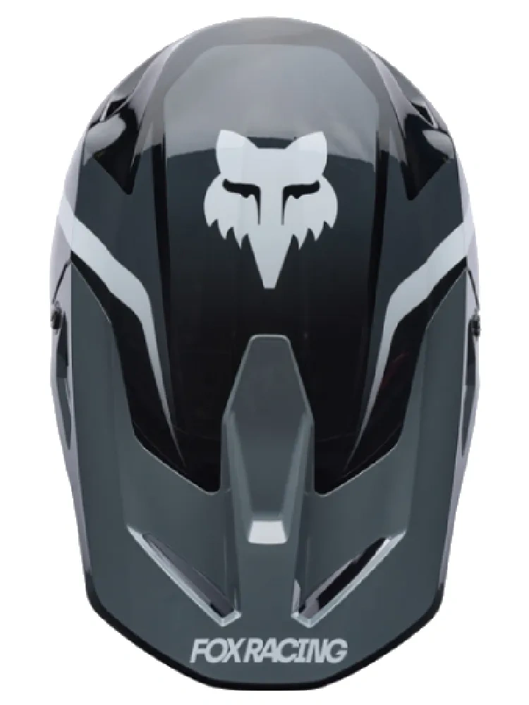 Kask enduro Fox V1 Frame czarno-szary