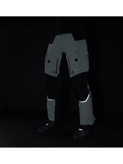 Spodnie motocyklowe tekstylne Rebelhorn Range szaro-czarne