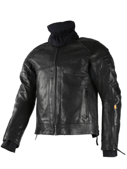 Kurtka motocyklowa skórzana Rukka Aramen czarna [bez podpinki ocieplającej]
