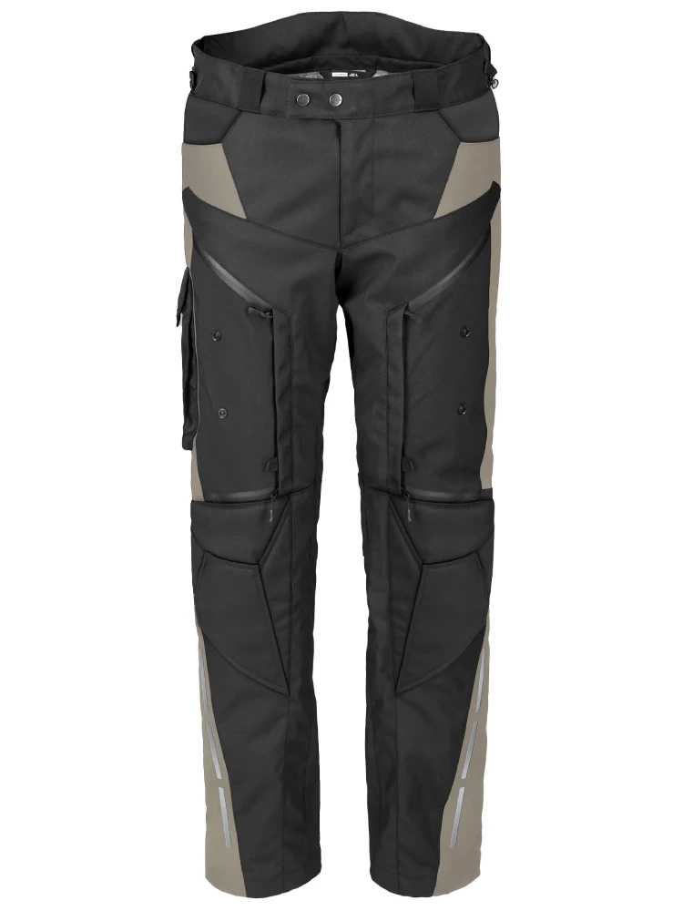 Spodnie motocyklowe tekstylne Spidi 4 Season V3 czarno-brązowe