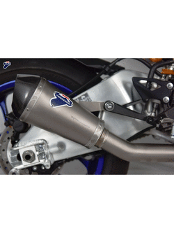 Tłumik Slip-On Termignoni Conical tytan + Decat dekatalizator do Yamaha YZF R3 / MT03 (15-20)
