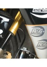 Osłona chłodnicy R&G aluminiowa do Kawasaki ZX6-R (07-12) czarna