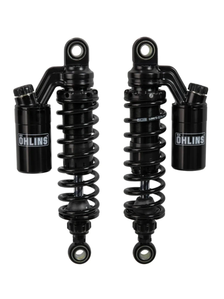 Zestaw amortyzatorów motocyklowych tylnych Ohlins STX36P Twin Blackline Harley Davidson XL/ XLH 883, XL 1200 (wybrane modele)