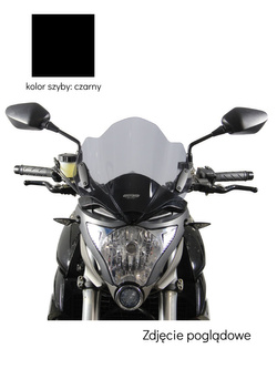 Szyba motocyklowa MRA Touring "NTN" Honda CB 1000 R (09-17) czarna