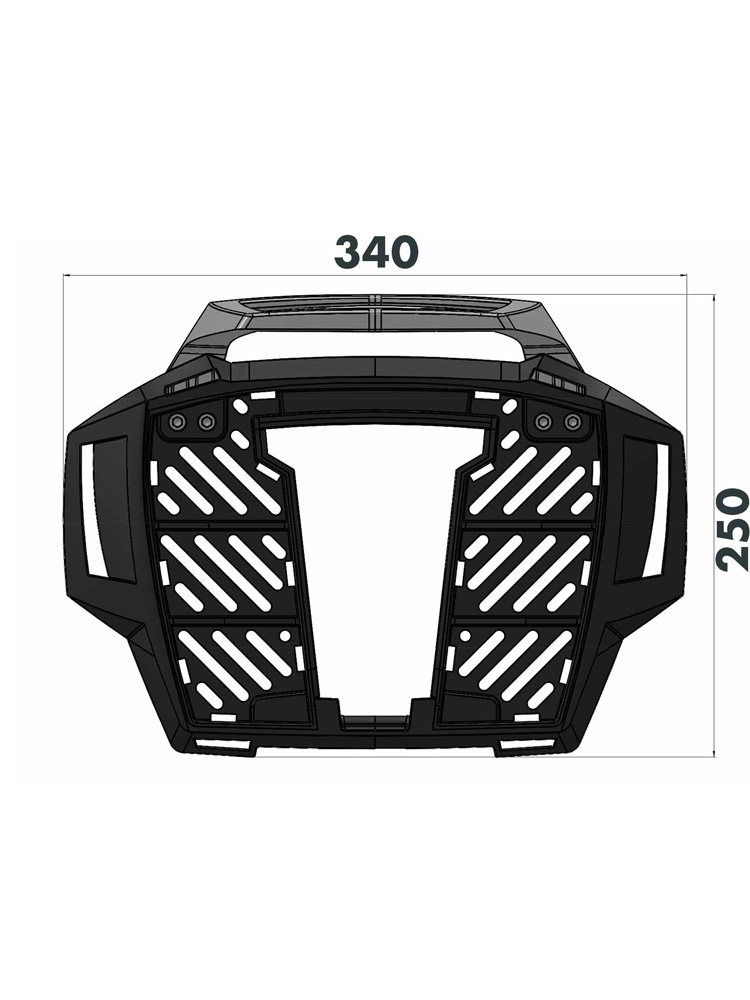 Stelaż AluRack Hepco&Becker Yamaha TMAX 530 / SX / DX (18-19)