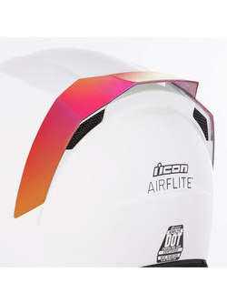 Tylny spoiler do kasku Icon Airflite lustrzany czerwony