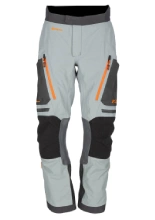 Spodnie motocyklowe damskie tekstylne Klim Artemis szaro-pomarańczowe