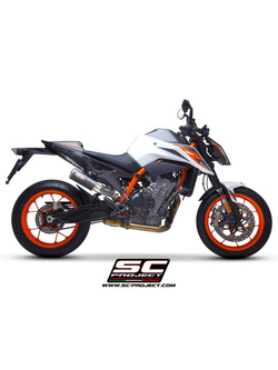 Tłumik SC-Project CR-T M2 Carbon + Titanium (Slip on) - KTM 790 Duke [18-20]