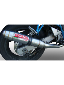 Tłumik G.P.R Deeptone Inox [Slip-on, Stainless Steel] - Suzuki GSF 1200 Bandit / S [05-06]