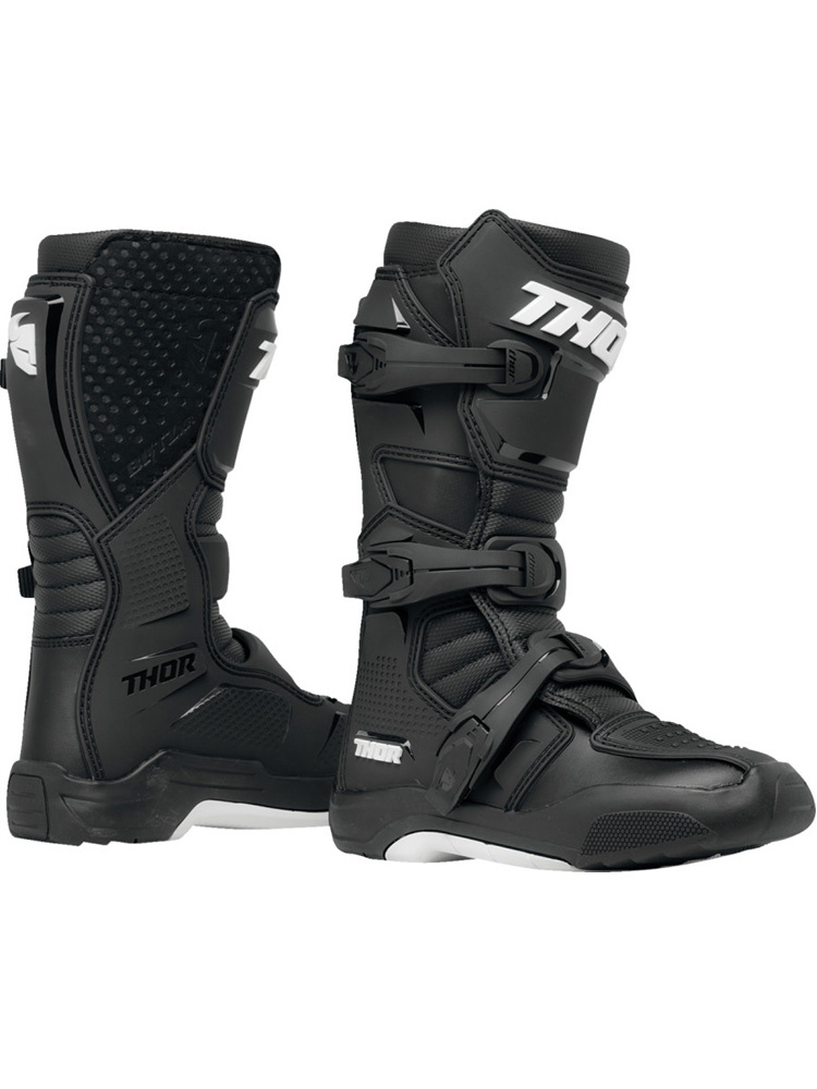 Buty cross dla dzieci Thor Blitz XR czarno-białe