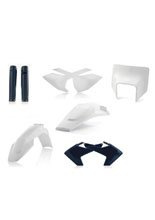 Pełny zestaw plastików Acerbis Husqvarna FE/ TE [17-19] ciemnoniebiesko-biały