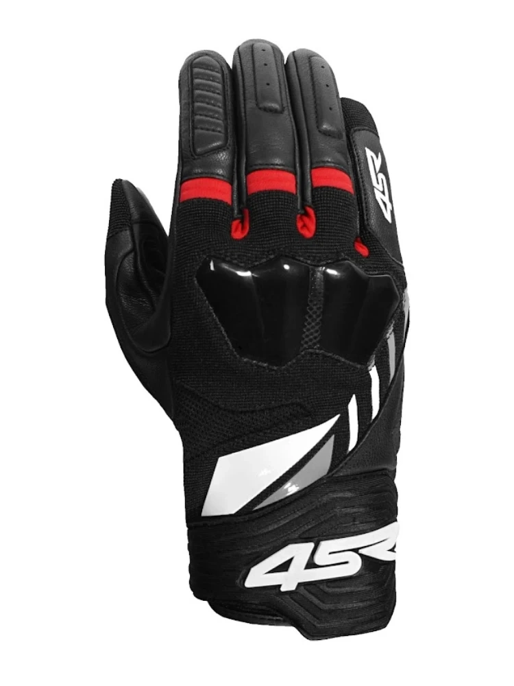 Rękawice motocyklowe 4SR Stunt czerwone