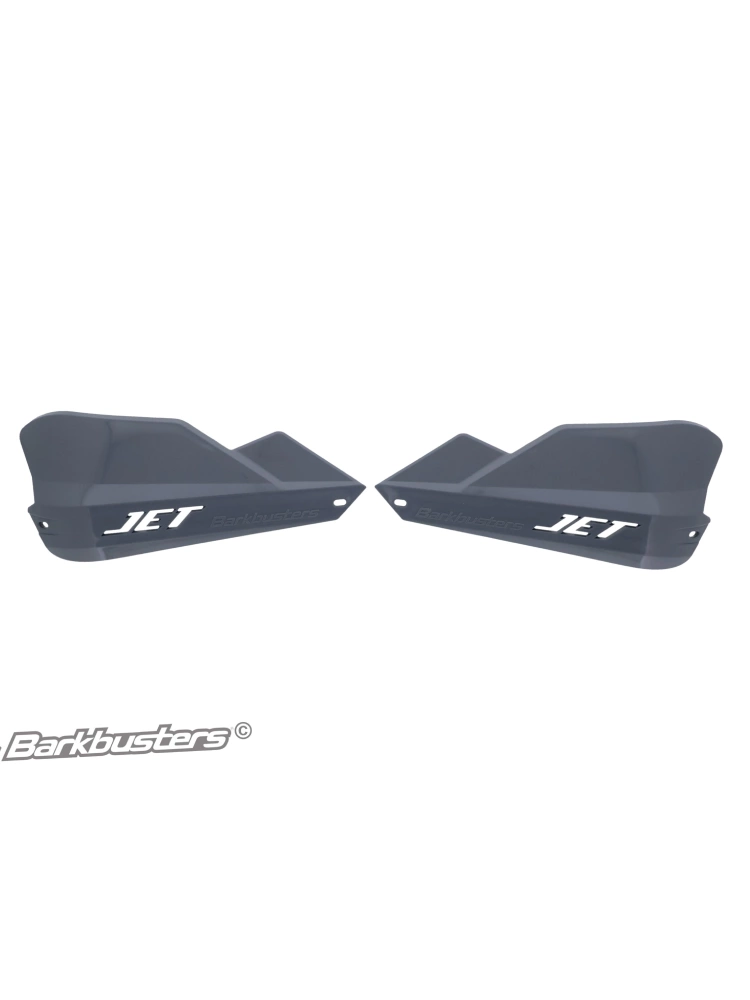 Osłony dłoni Barkbusters Jet, szare + zestaw montażowy Yamaha XTZ 700 Tenere (19-24)