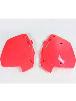 Osłony boczne tylne UFO do Hondy CR 125 (91-92), CR 250 (90-91), CR 500 (91-01) czerwone