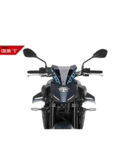 Spoilery boczne Puig D12 Yamaha MT-07/Y-AMT (25-) hydrografika S
