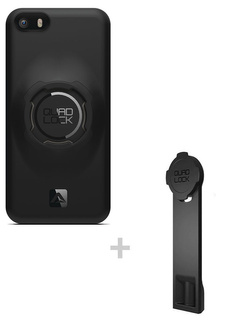 Zestaw: etui na telefon iPhone 5 / 5s /SE (1 gen) + adapter do statywu Quad Lock