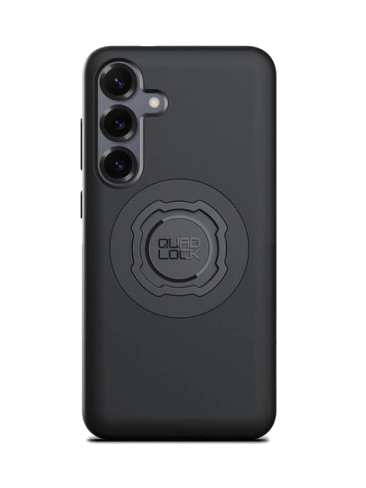 Zestaw: etui MAG na telefon Samsung Galaxy S25+ (magnetyczne) + wodoodporny pokrowiec MAG + uchwyt kulowy Quad Lock