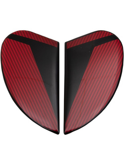 Panele boczne Icon do kasku Airform Conflux czerwone