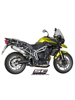 Tłumik owalny (Wysoka pozycja) SC-Project do Triumph TIGER 800 [10-14] / 800 XC [10-16]