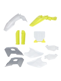 Pełny zestaw plastików Acerbis Husqvarna TC 50 (24-) biały-fluo