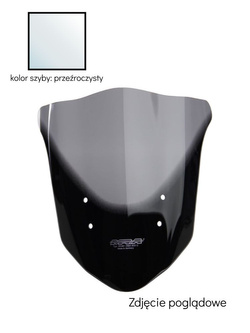 Szyba motocyklowa MRA Touring "T" Kawasaki ER 6 N (12-16) przeźroczysta