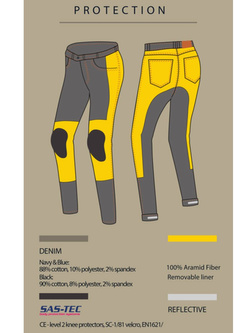 Damskie spodnie jeansowe Broger California Lady niebieskie