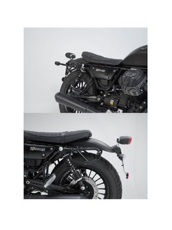 Stelaż boczny SLC SW-Motech Moto Guzzi V9 Roamer/Bobber (15-) [na prawą i lewą stronę]