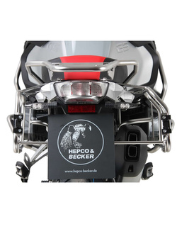 Stelaż boczny do kufrów Cutout Xplorer 40/37 Hepco&Becker BMW R 1250 GS Adventure (18-24) stal nierdzewna