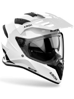 Kask adventure Airoh Bandit Color biały połysk
