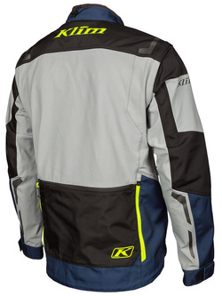 Kurtka enduro Klim Dakar niebiesko-fluo żółta
