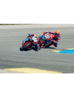 Kask integralny Shoei X-SPR PRO Escalate TC-4 czerwono-zielony