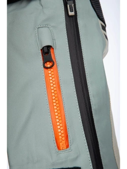 Kurtka motocyklowa tekstylna Klim Adventure Rally szaro-brązowa