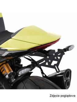 Mocowanie tablicy rejestracyjnej R&G Racing Triumph Speed Triple 1200 RS (21-)/ RR (22-)/ RX (25-) stalowe