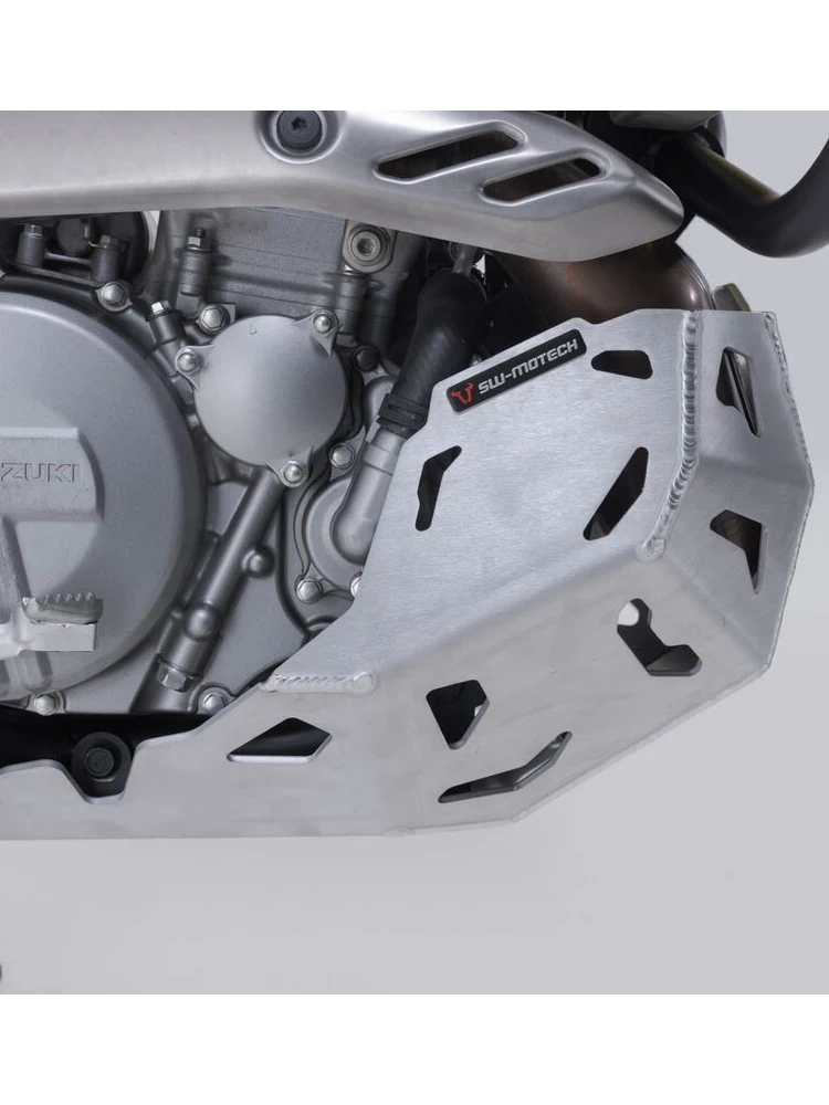 Osłona silnika SW-Motech Suzuki DR-Z4S/ SM (25-) srebrna