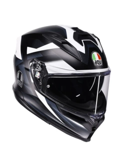 Kask integralny AGV K7 Glimpse czarno-biały matowy