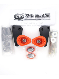 Crash pady R&G Aero KTM 390 Adventure (20-24) pomarańczowe