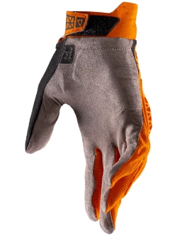 Rękawice cross Leatt Moto 4.5 Lite pomarańczowo-szare